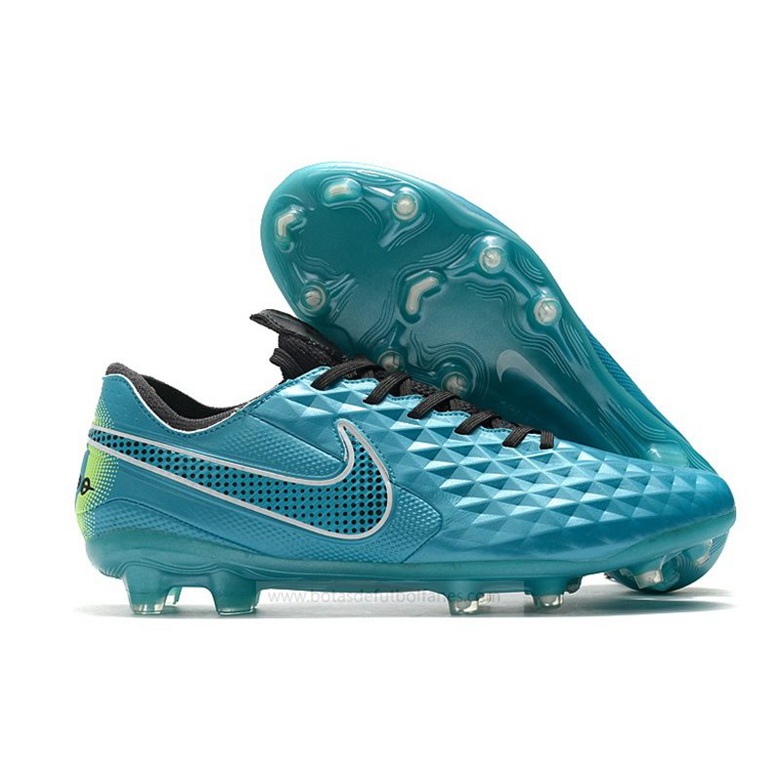 Nike Tiempo Legend VIII Elite FG Impulse Azul Blanco Verde